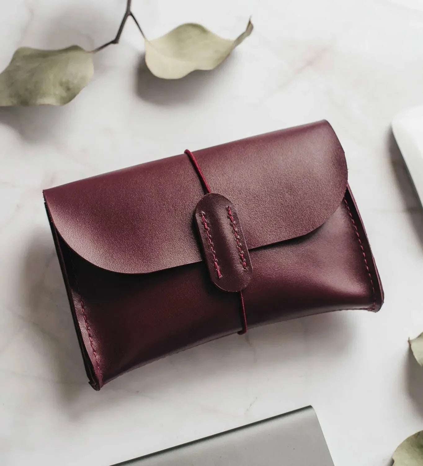 Leather Tech Pouch for Cables & Accessories | Saver