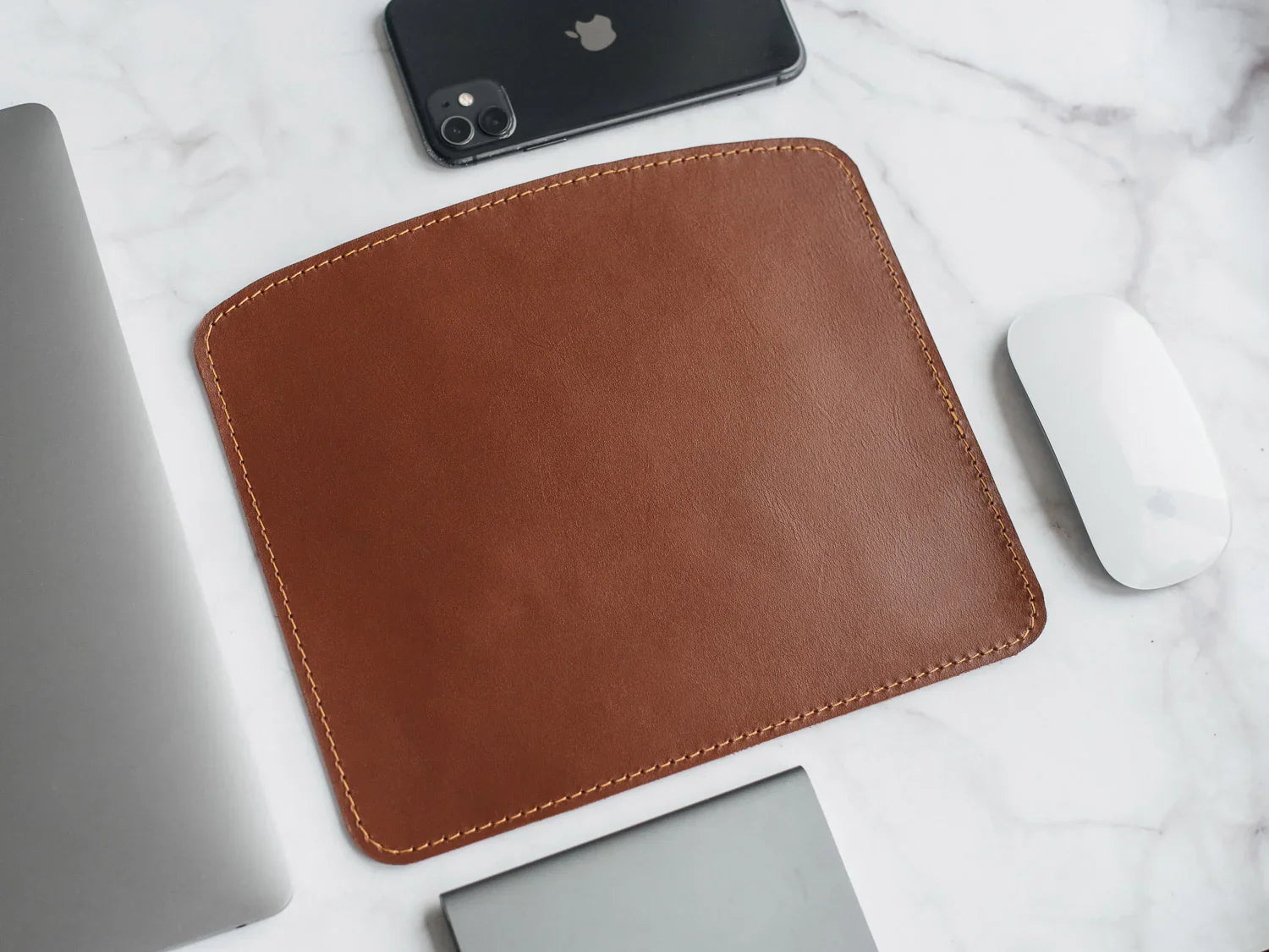 Business Leather Set – Briefcase & Notebook Cover with Practical Gifts