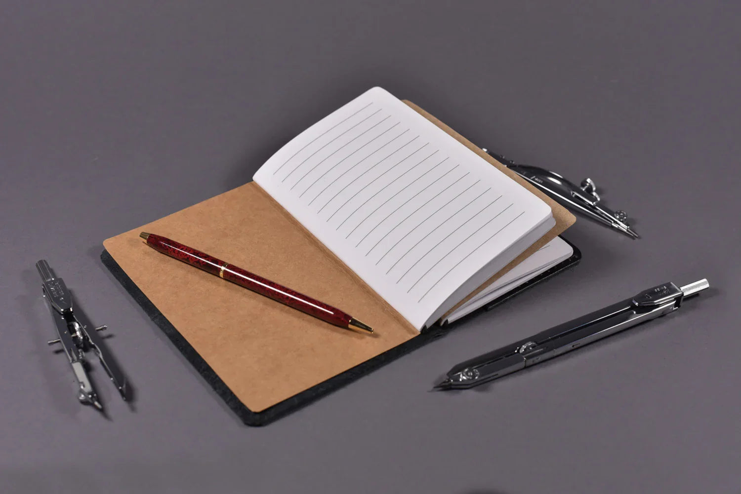 Refillable Leather Cover for Journals & Notebooks – A5, A6