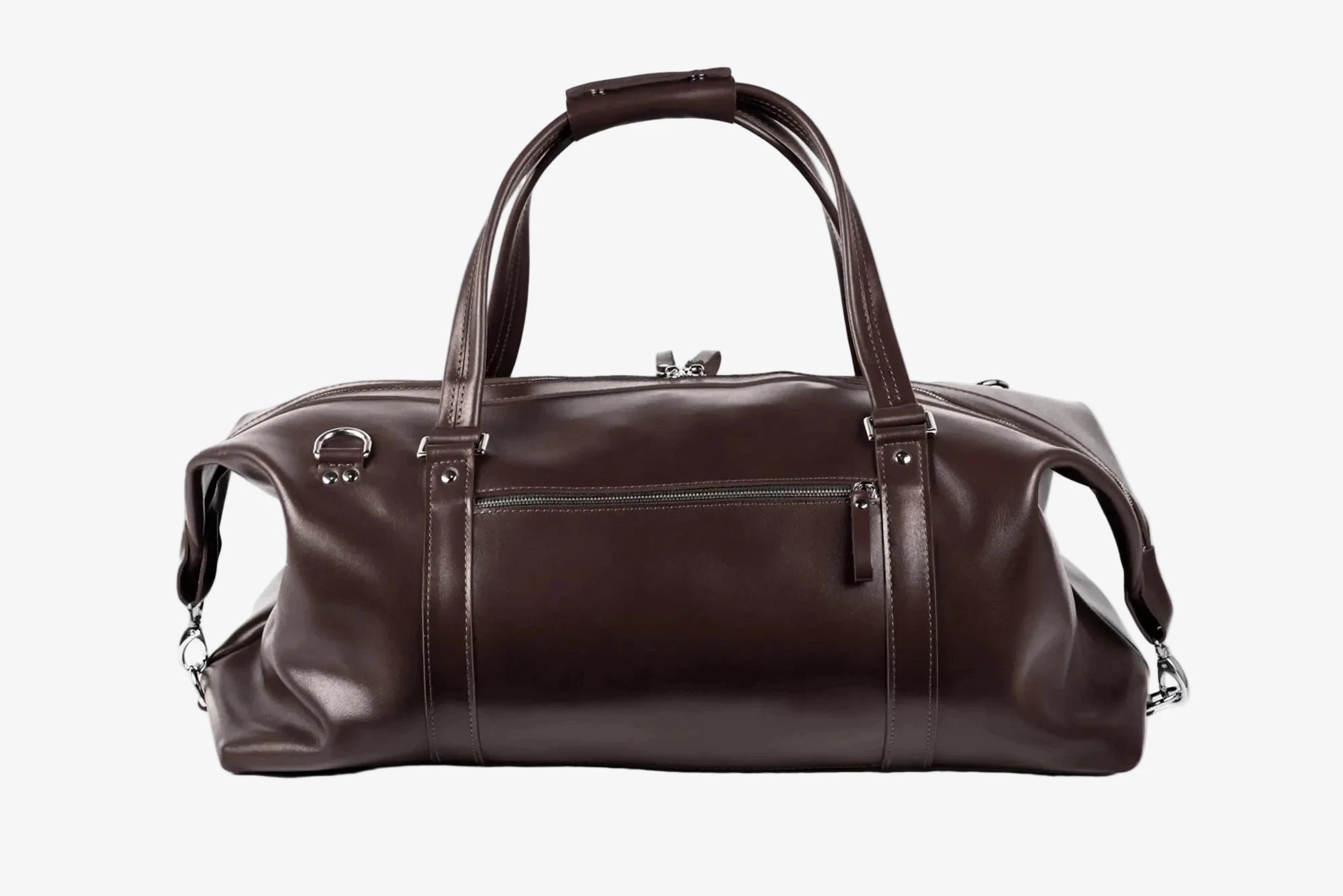 Smooth Leather Travel Bag – Men's Duffel for Weekend Getaways | Stout