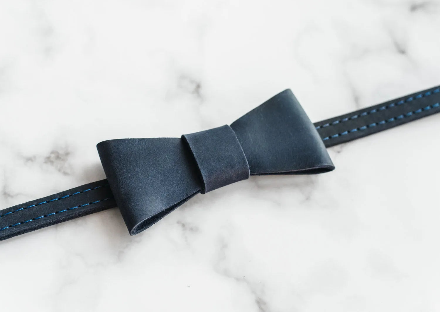 Rustic Leather Bow Tie – Perfect for Weddings or Events