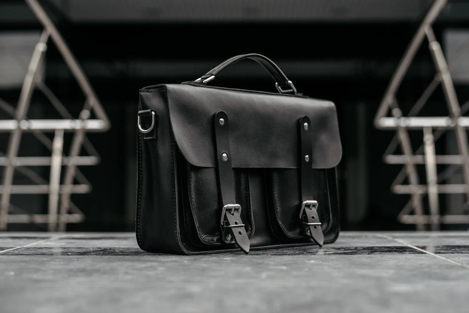 Leather Satchel Bag for Men – Work & Laptop Briefcase | Barrister