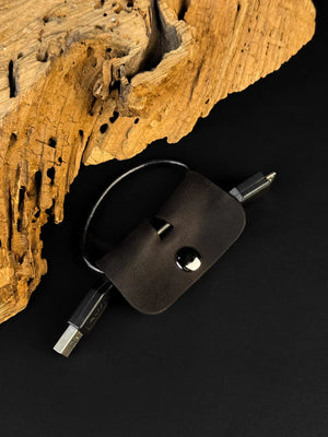 Leather Cable Clip – Wire & Cord Organizer