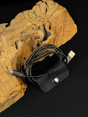 Leather Cable Clip – Wire & Cord Organizer
