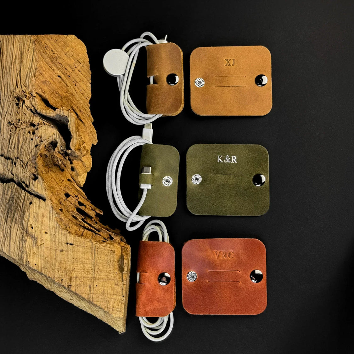 Leather Cable Clip – Wire & Cord Organizer