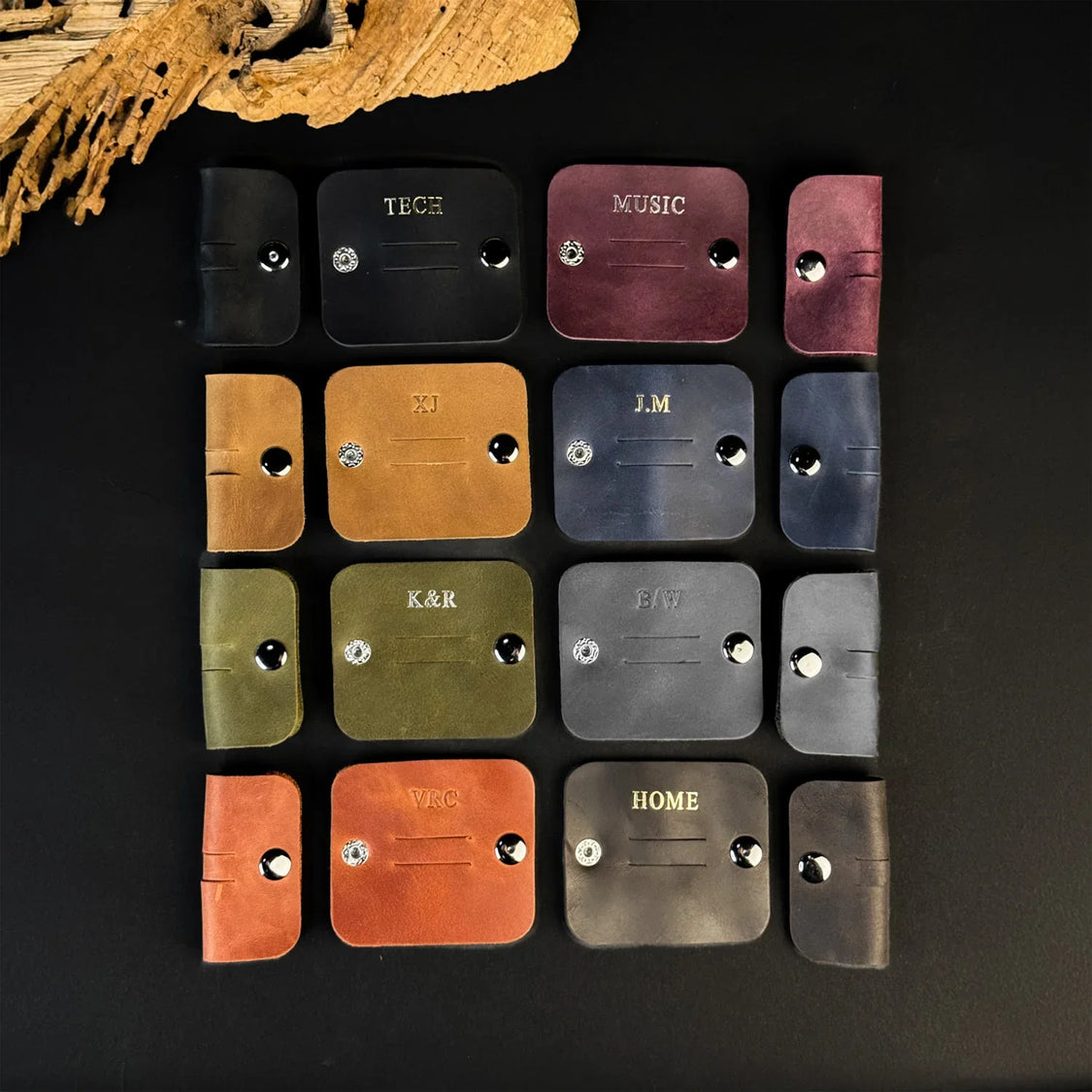 Leather Cable Clip – Wire & Cord Organizer