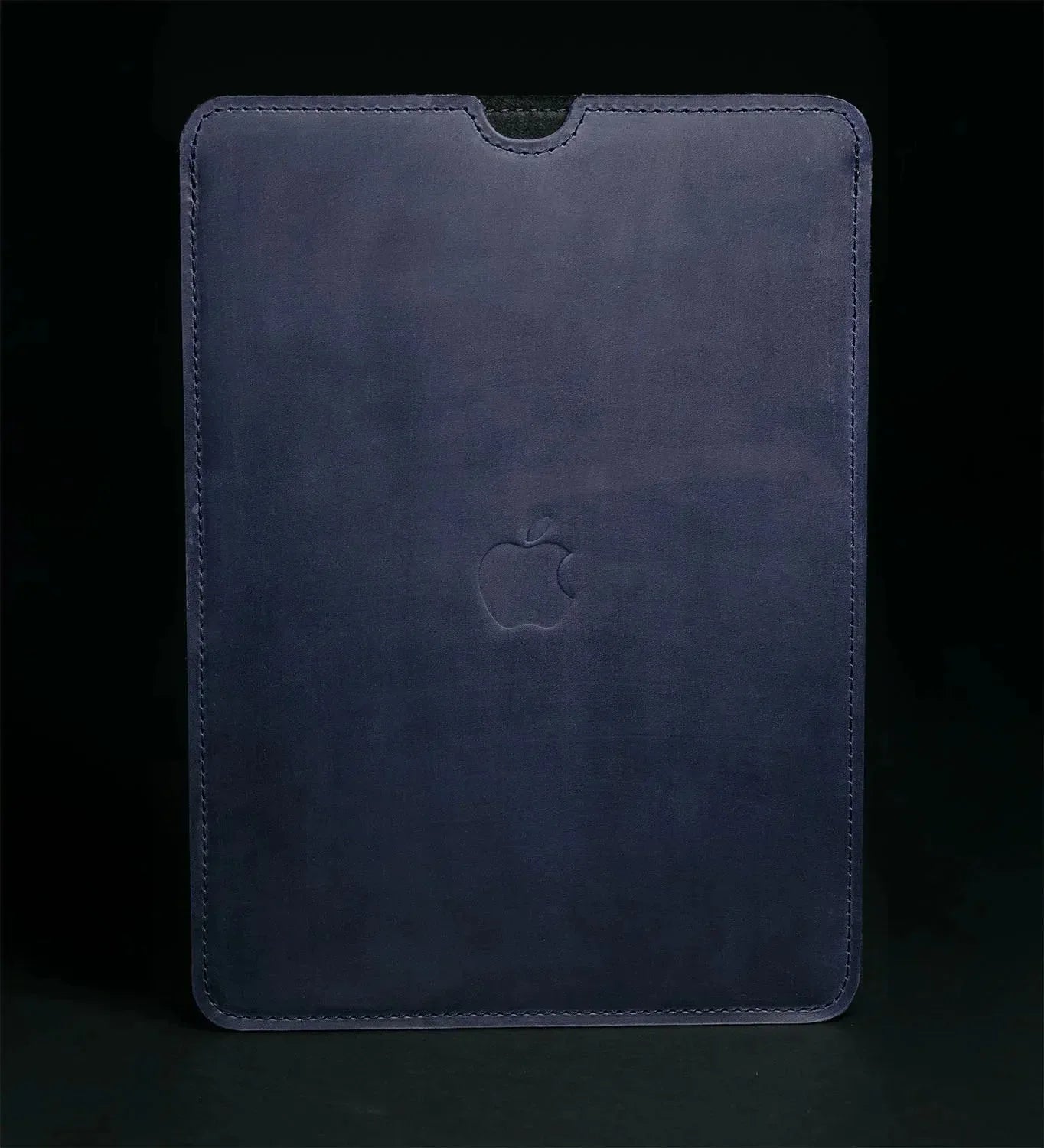 Waxed Matte Leather MacBook Case – Open Edge for Charging | Flatcase