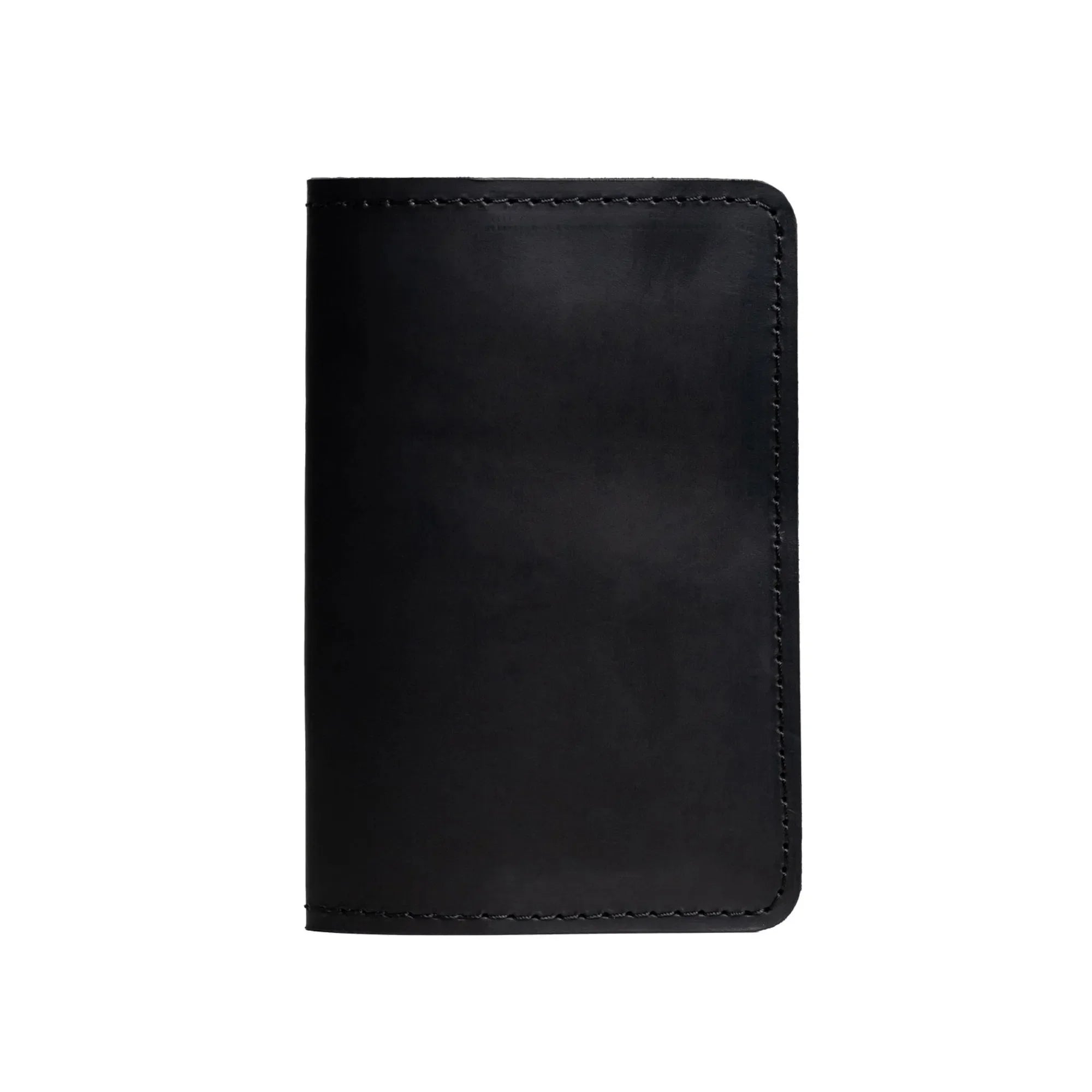 Distressed Leather Notebook cover A6, A5, B5, B6, A4 | Black - Wenderfarer