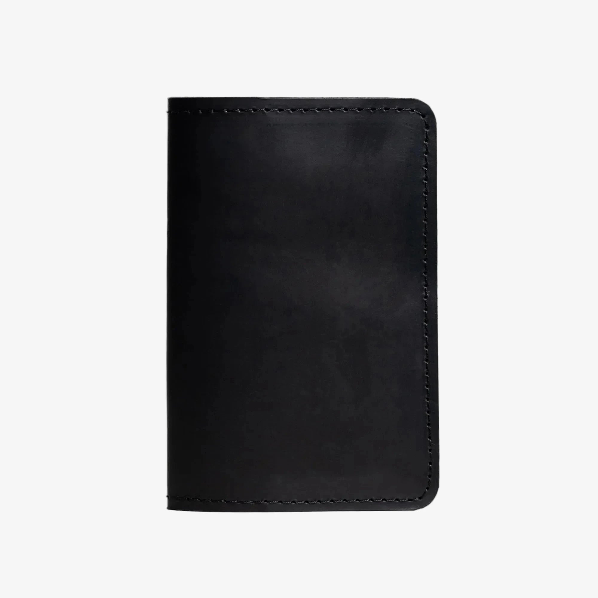 Distressed Leather Notebook cover A6, A5, B5, B6, A4 | Black - Wenderfarer