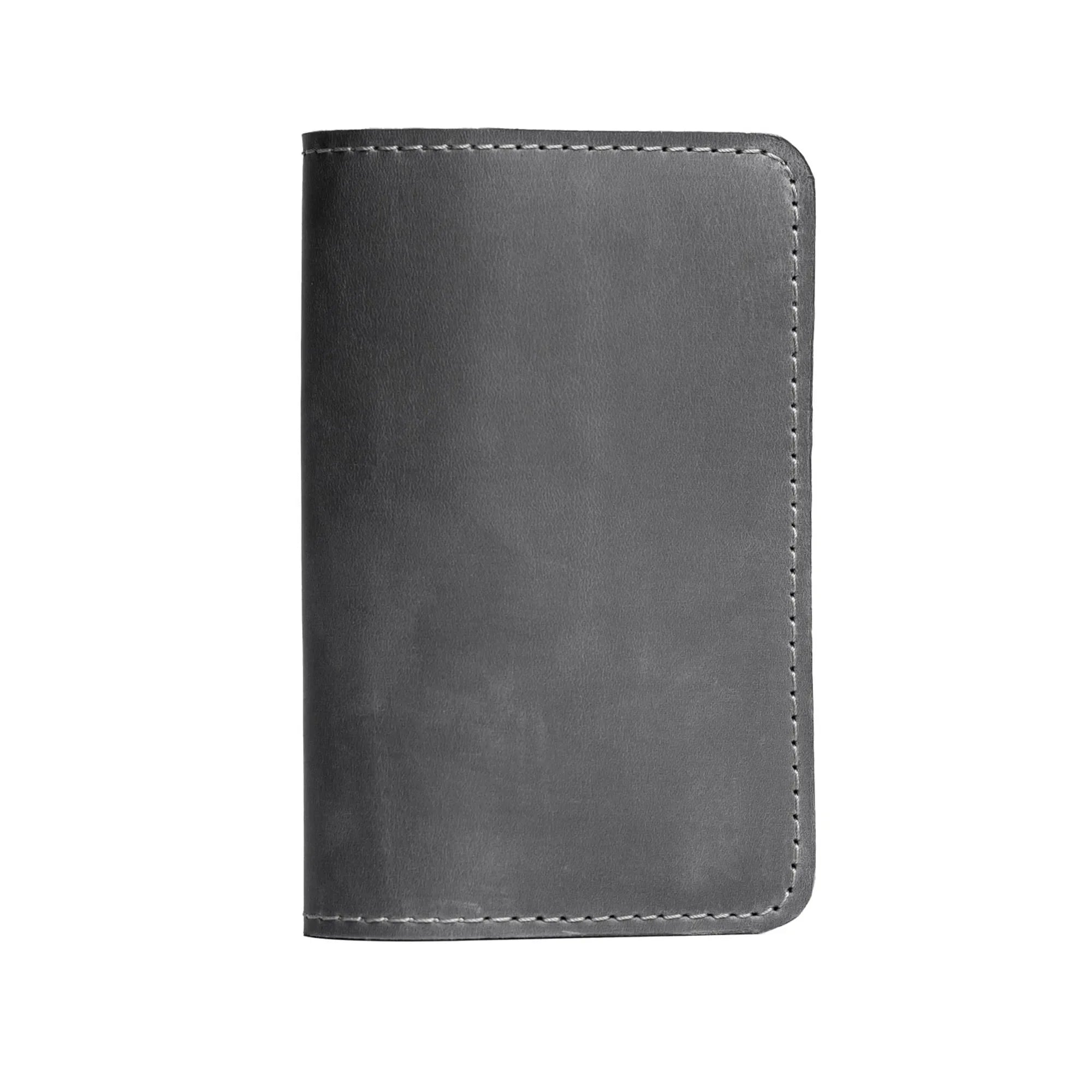 Distressed Leather Journal Cover – A6/A5/A4, Elastic + Pen Loop