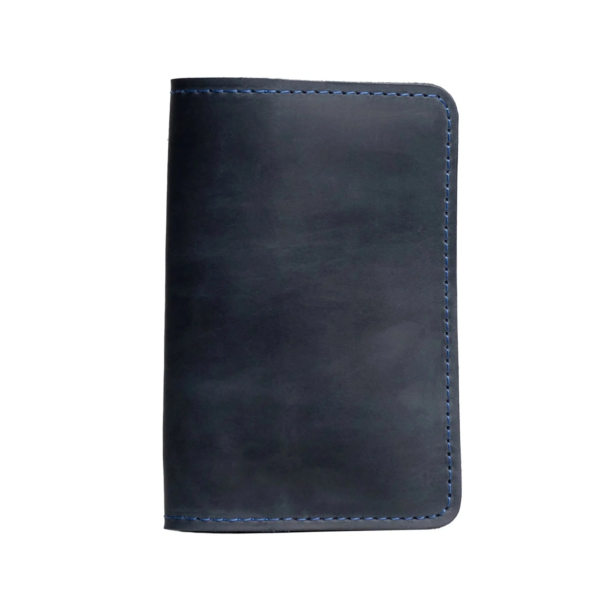 Distressed Leather Journal Cover – A6/A5/A4, Elastic + Pen Loop