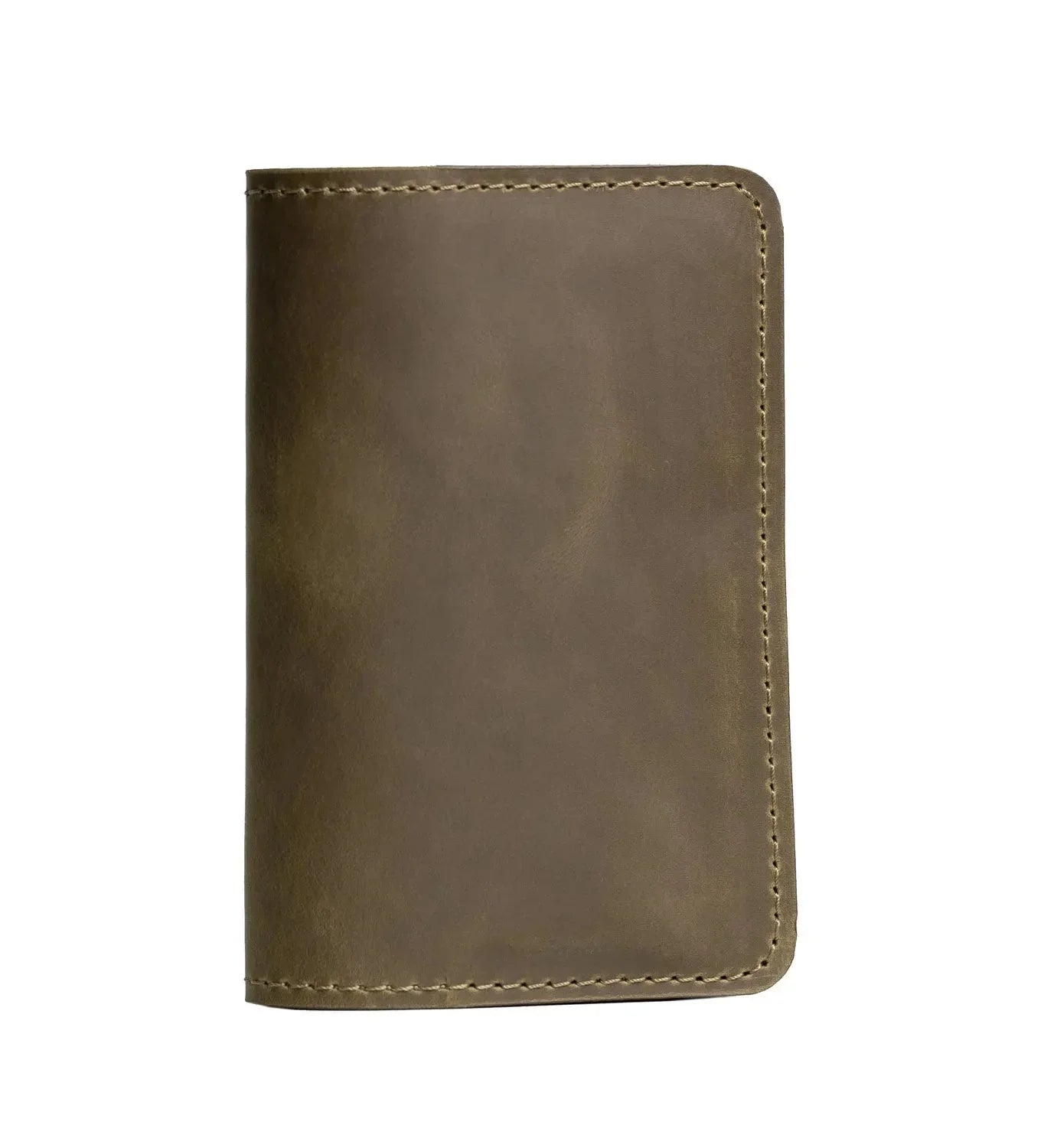 Distressed Leather Journal Cover – A6/A5/A4, Elastic + Pen Loop