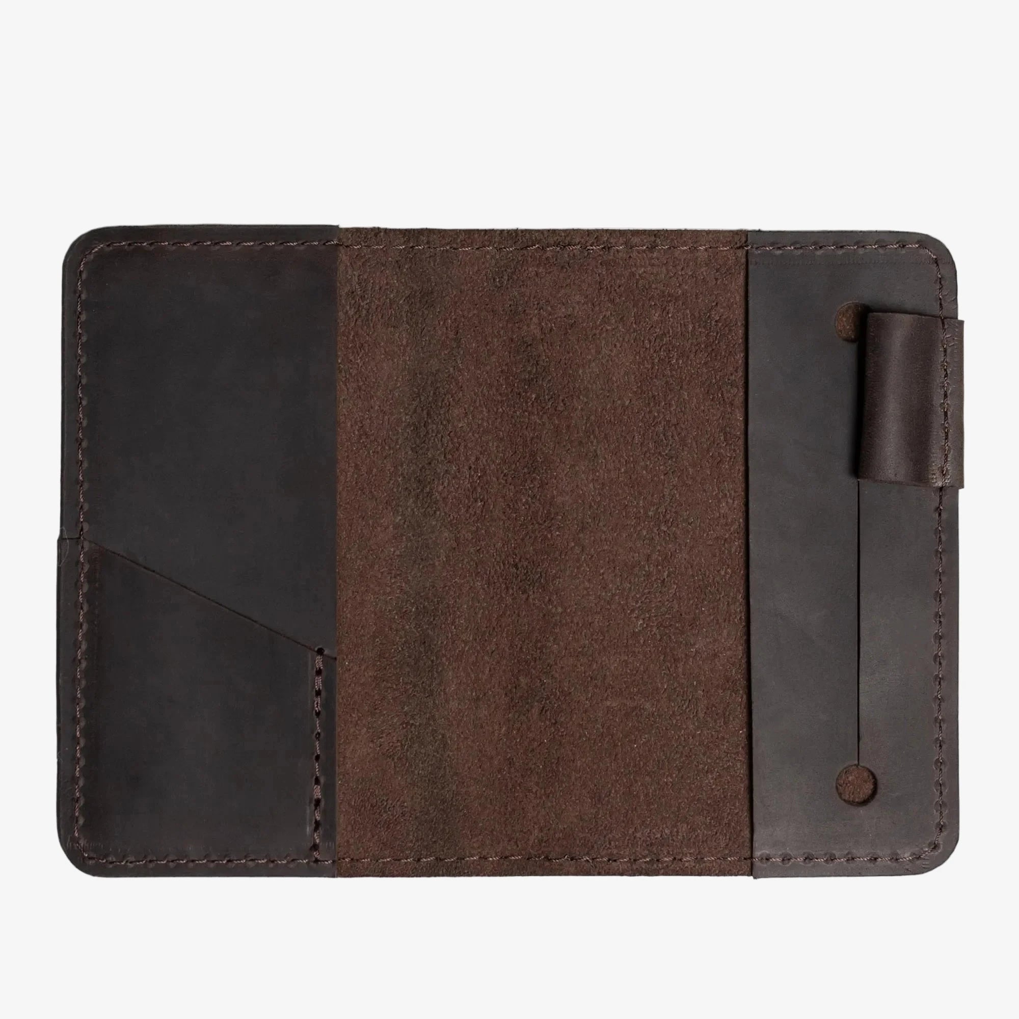 Distressed Leather Notebook cover B6, B5