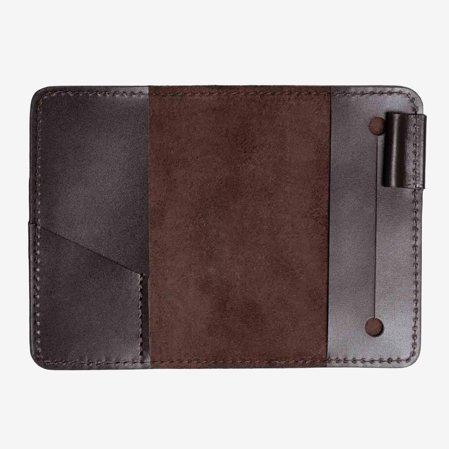 Smooth Refillable Leather Notebook – A6, A5, B5, B6, A4 Sizes