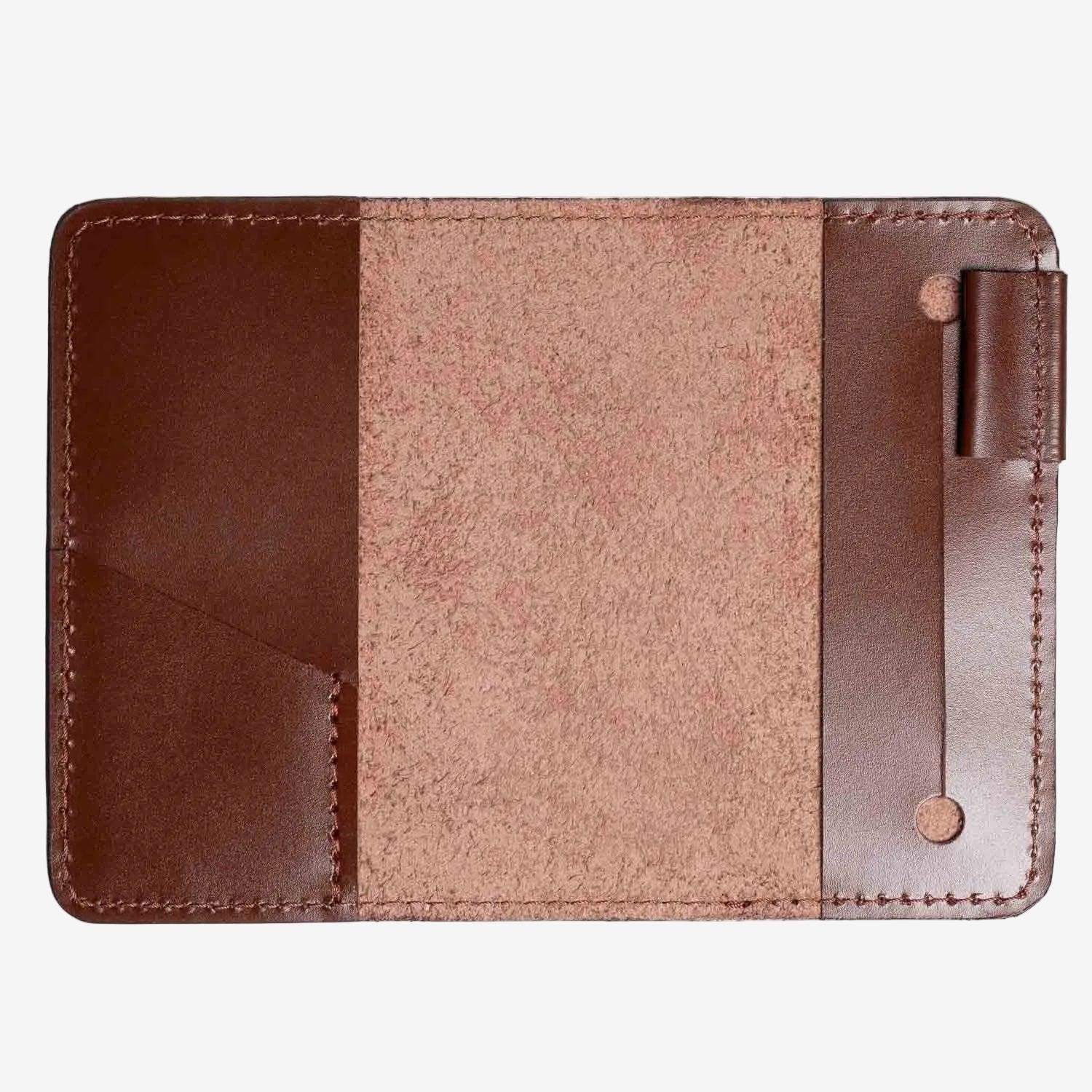 Smooth Refillable Leather Notebook – A6, A5, B5, B6, A4 Sizes