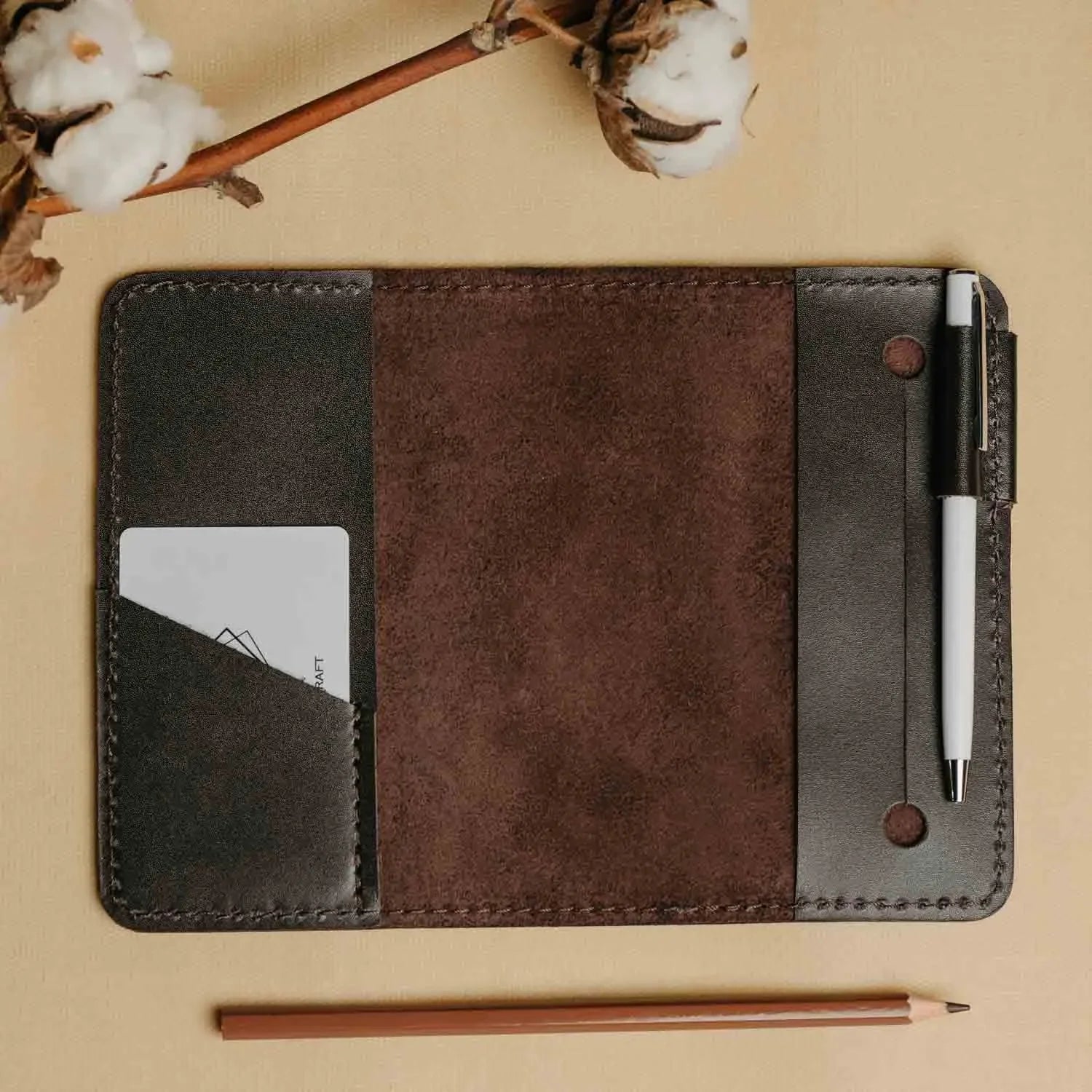 Smooth Refillable Leather Notebook – A6, A5, B5, B6, A4 Sizes