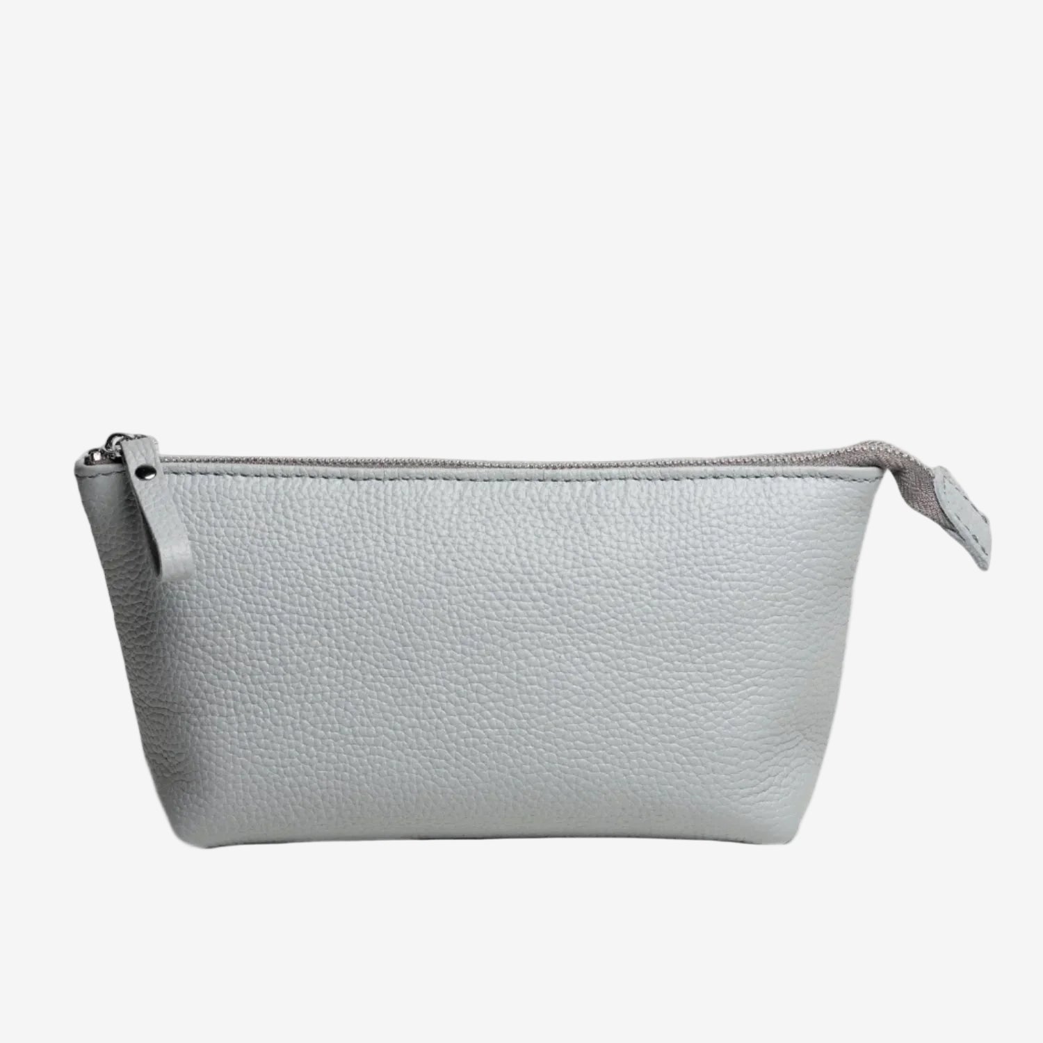 Grainy Leather Cosmetic Bag – Zippered Travel Pouch for Women | Allure
