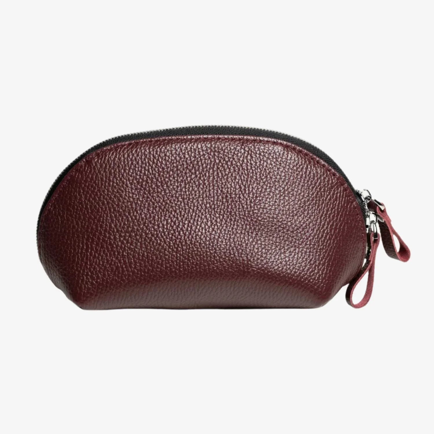 Full Grain Leather Makeup Bag for Women | Mirana