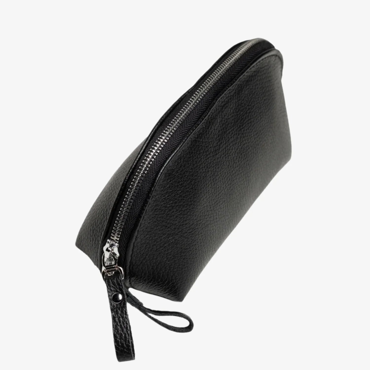 Full Grain Leather Makeup Bag for Women | Mirana
