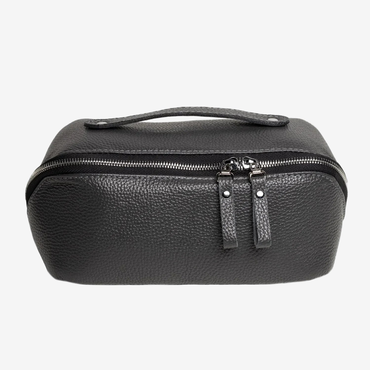 Full Grain Leather Cosmetic Bag β Travel Makeup Organizer | BeautyBox