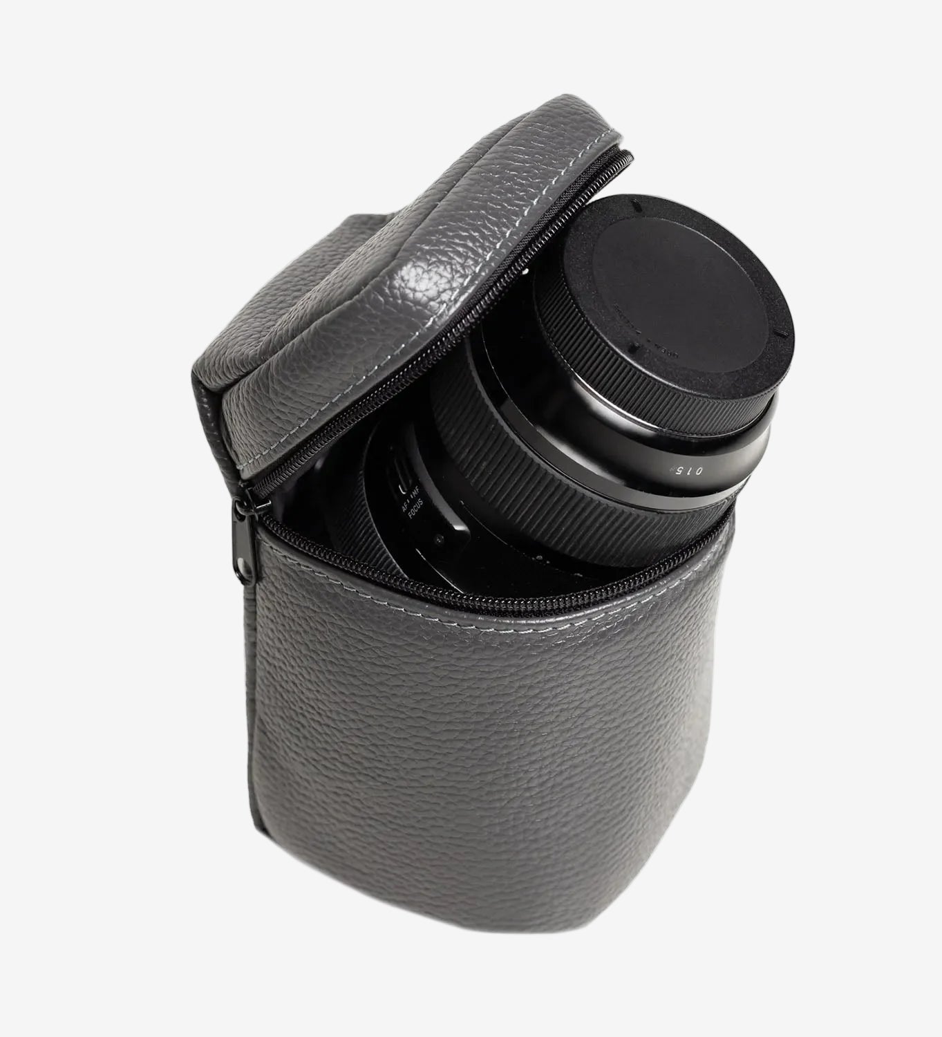Leather Lens Pouch – Full-Grain Case for Camera Lenses | 4 Sizes