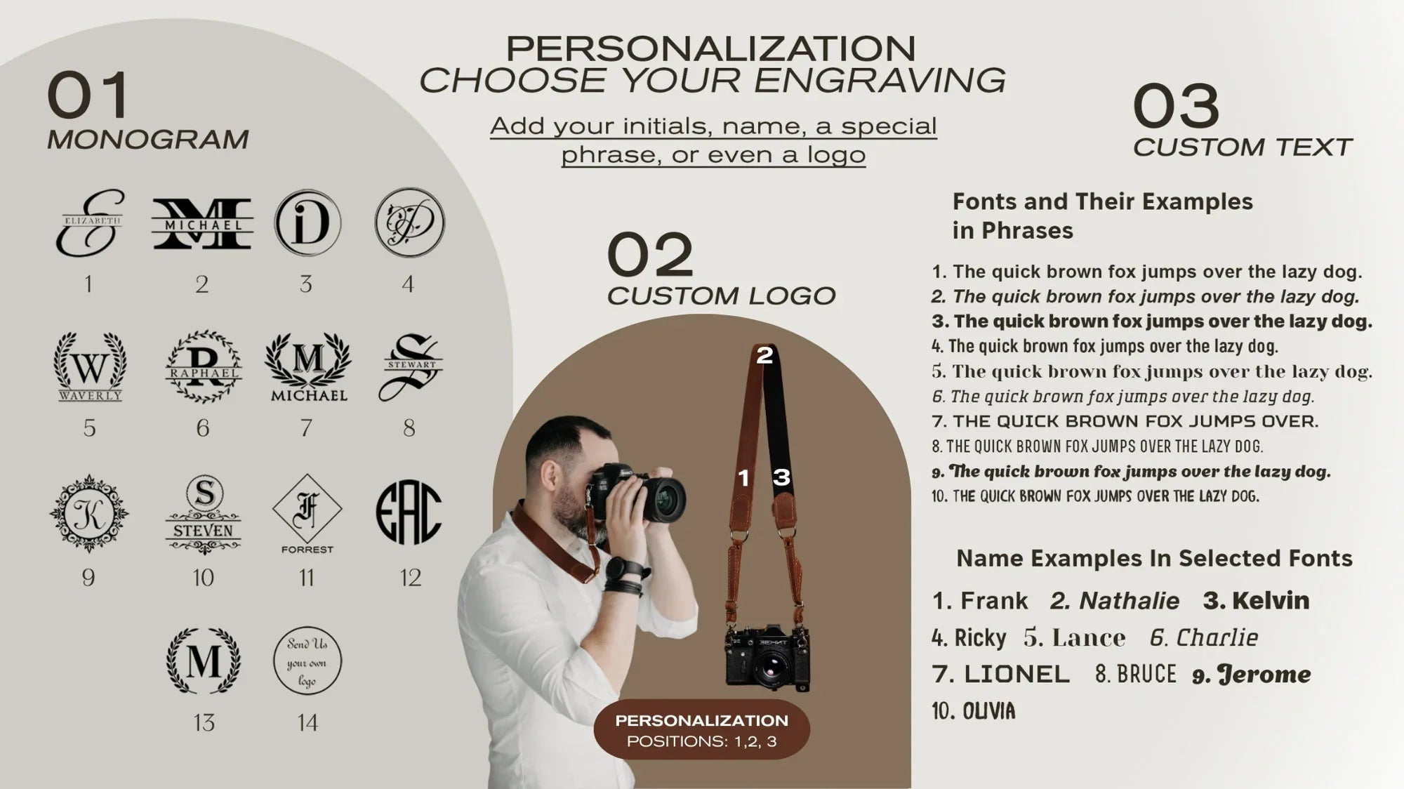 Distressed Leather Camera Strap – Quick Release & Secure Fit