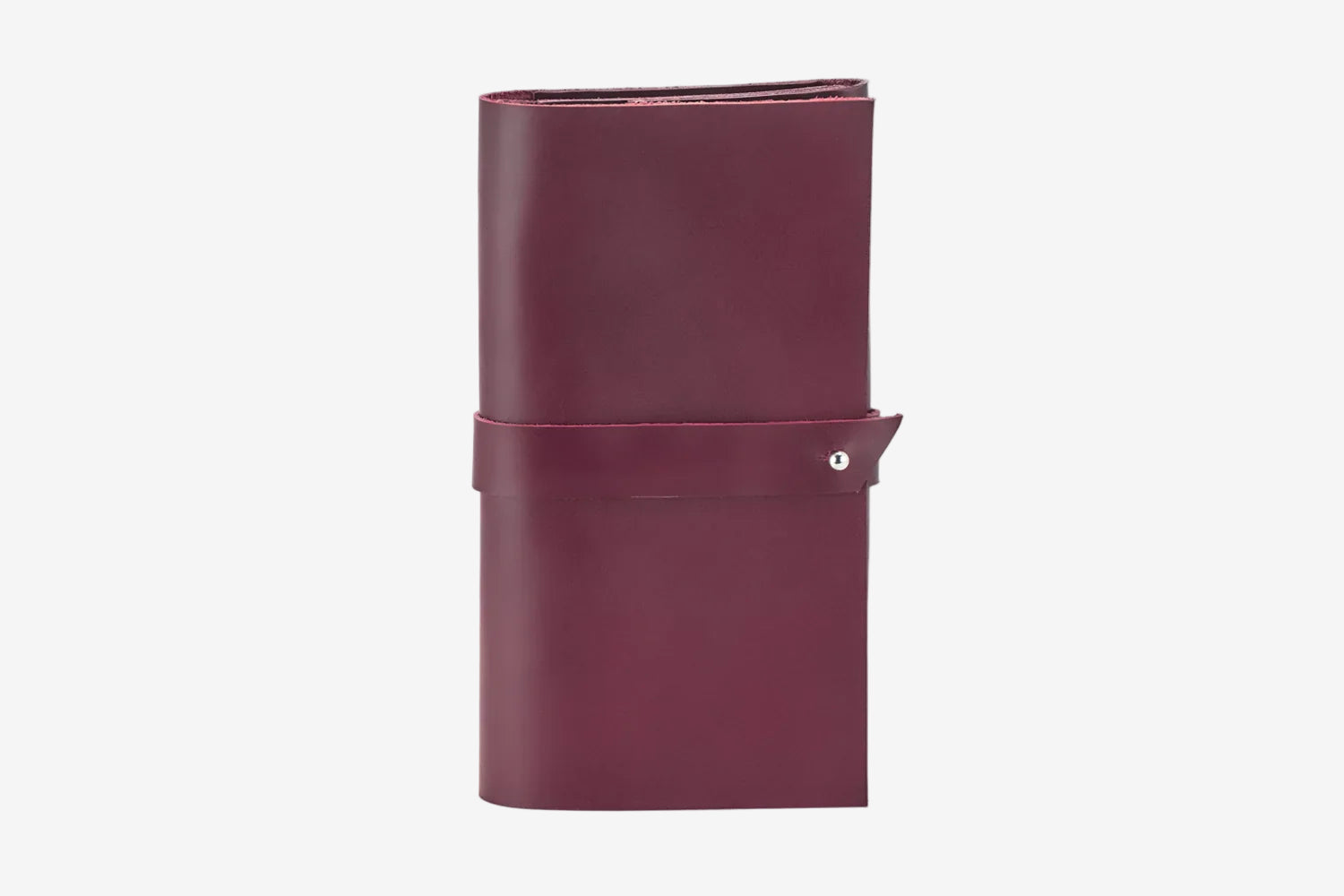 Smooth Leather Wallet for Women | Wrap Closure + Zip Pocket