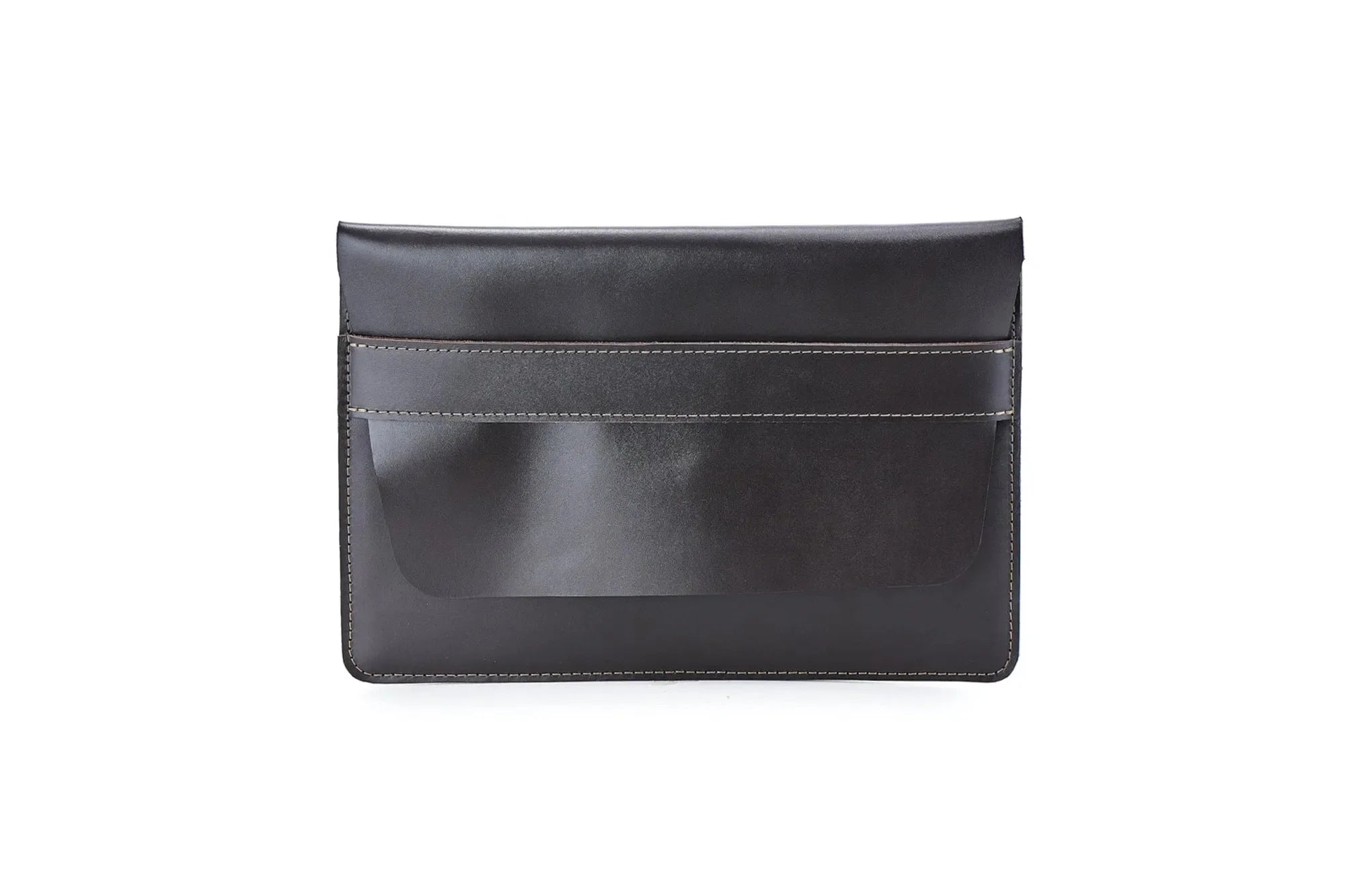 Timeless Leather MacBook Sleeve – All Sizes with Felt Lining