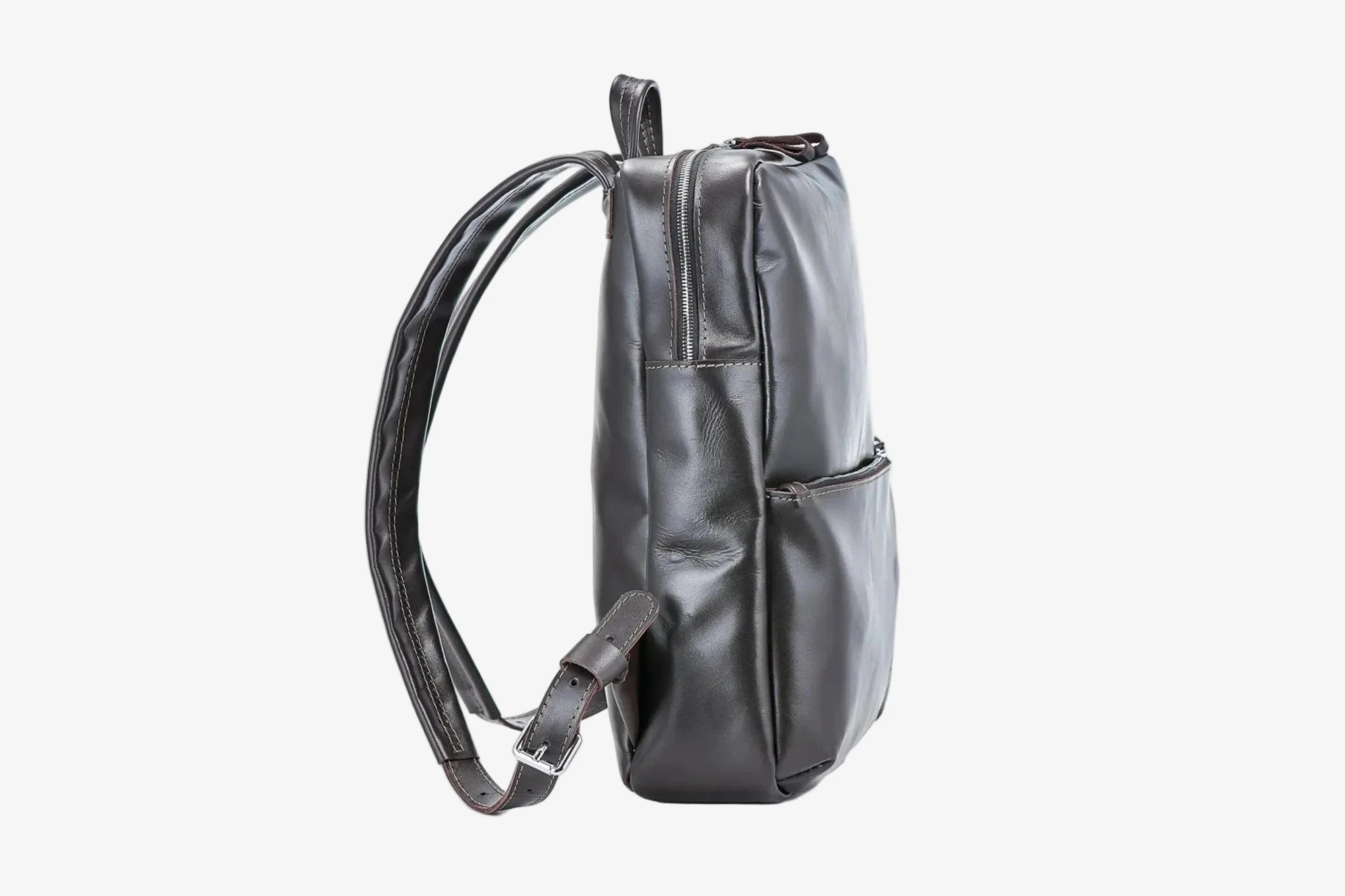 Smooth Leather Backpack for Everyday – fits Laptop 15.6/17'' | Nomad
