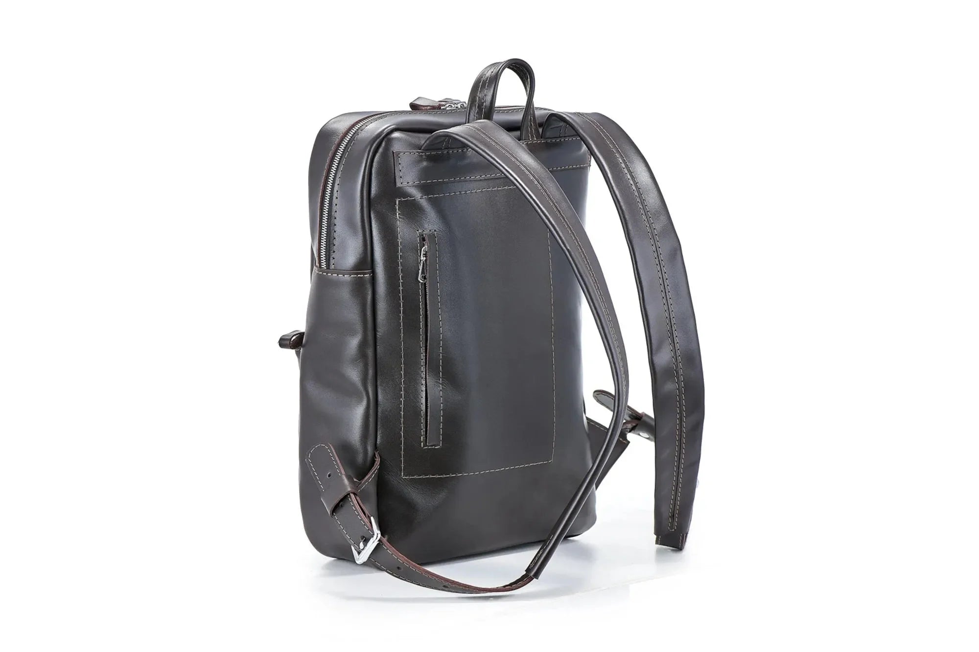 Smooth Leather Backpack for Everyday – fits Laptop 15.6/17'' | Nomad