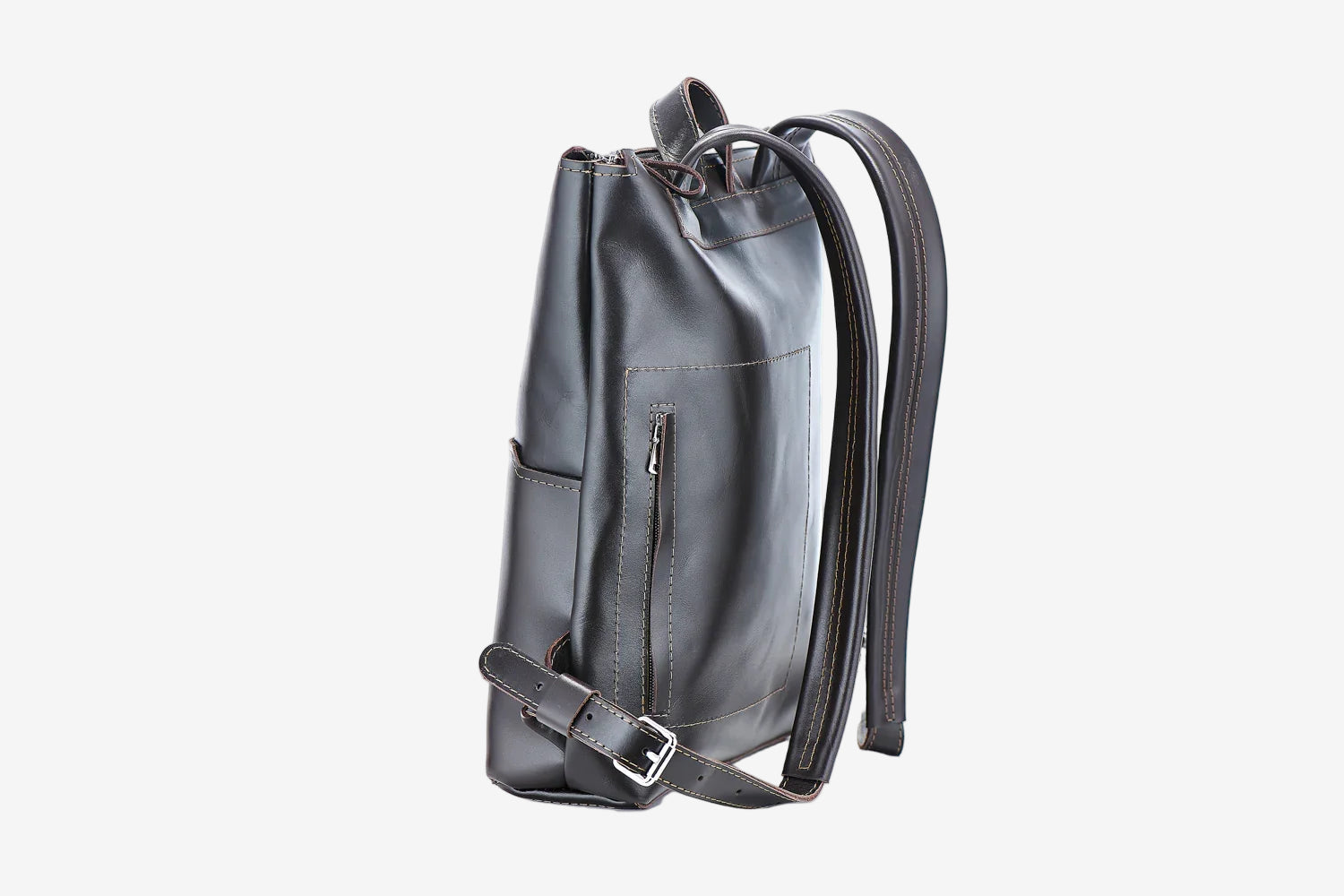 Minimalist Leather Backpack for Work & Travel | Flatrock
