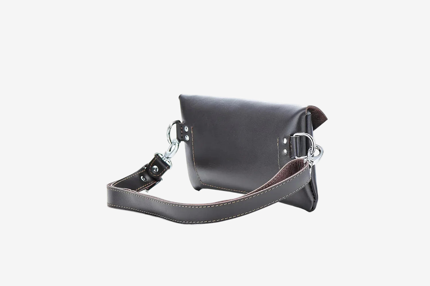 Convertible Leather Waist Bag – Women's Crossbody & Belt Pouch