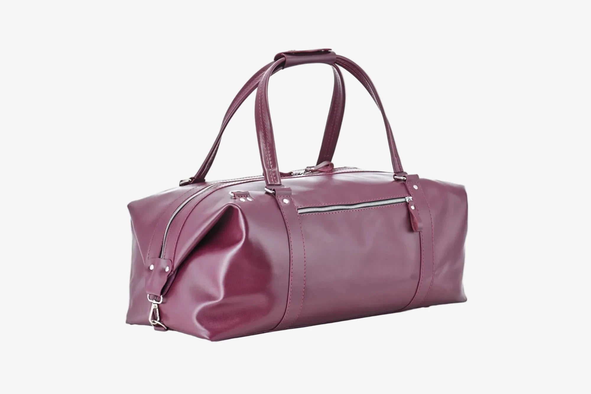 Smooth Leather Travel Bag – Men's Duffel for Weekend Getaways | Stout