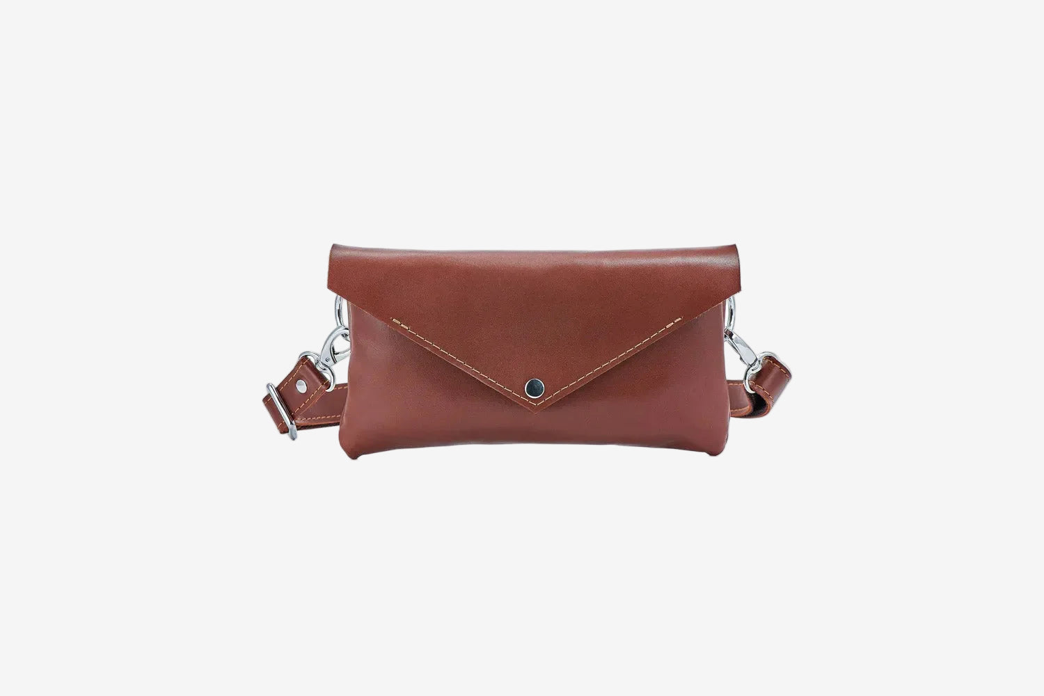 Convertible Leather Waist Bag – Women's Crossbody & Belt Pouch