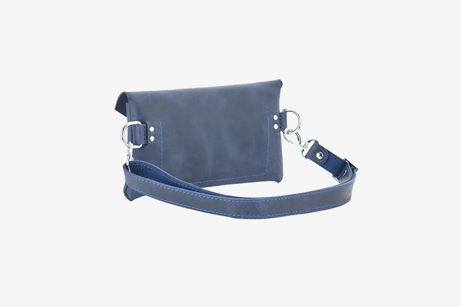 Convertible Leather Waist Bag – Women's Crossbody & Belt Pouch