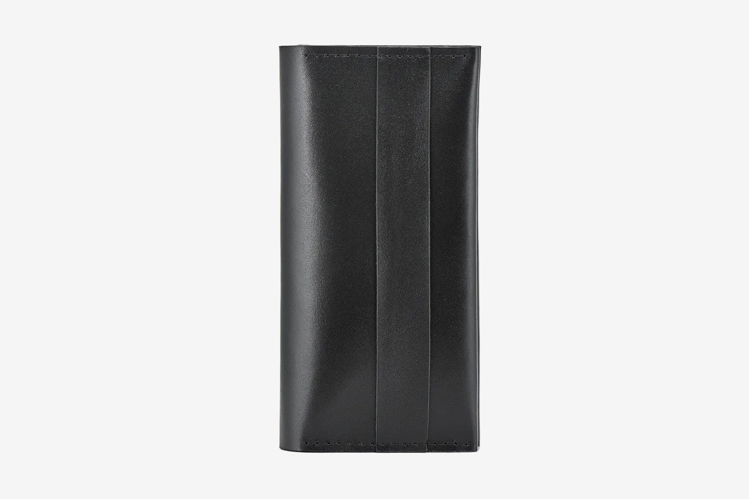 Long Smooth Leather Wallet with Handle