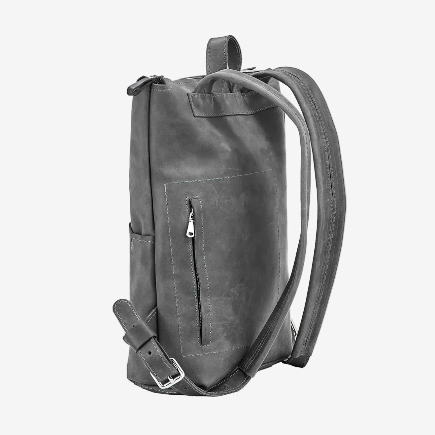 Minimalist Leather Backpack for Work & Travel | Flatrock
