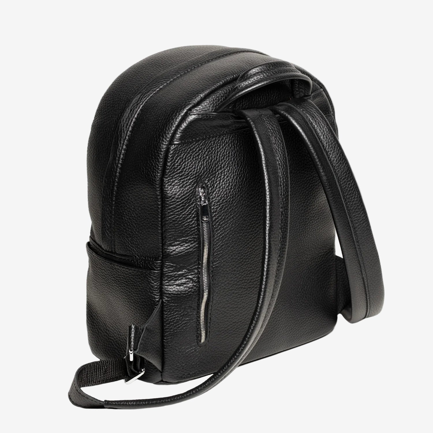 Zippered Leather Backpack for Women – Full Grain Craftsmanship