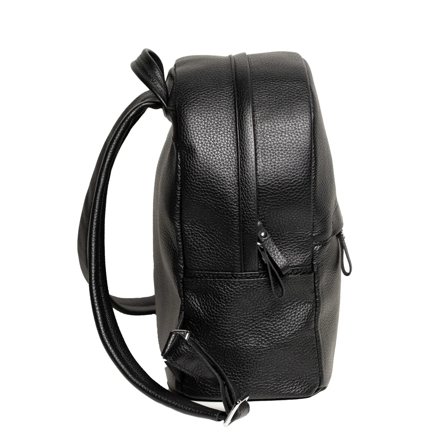 Zippered Leather Backpack for Women – Full Grain Craftsmanship