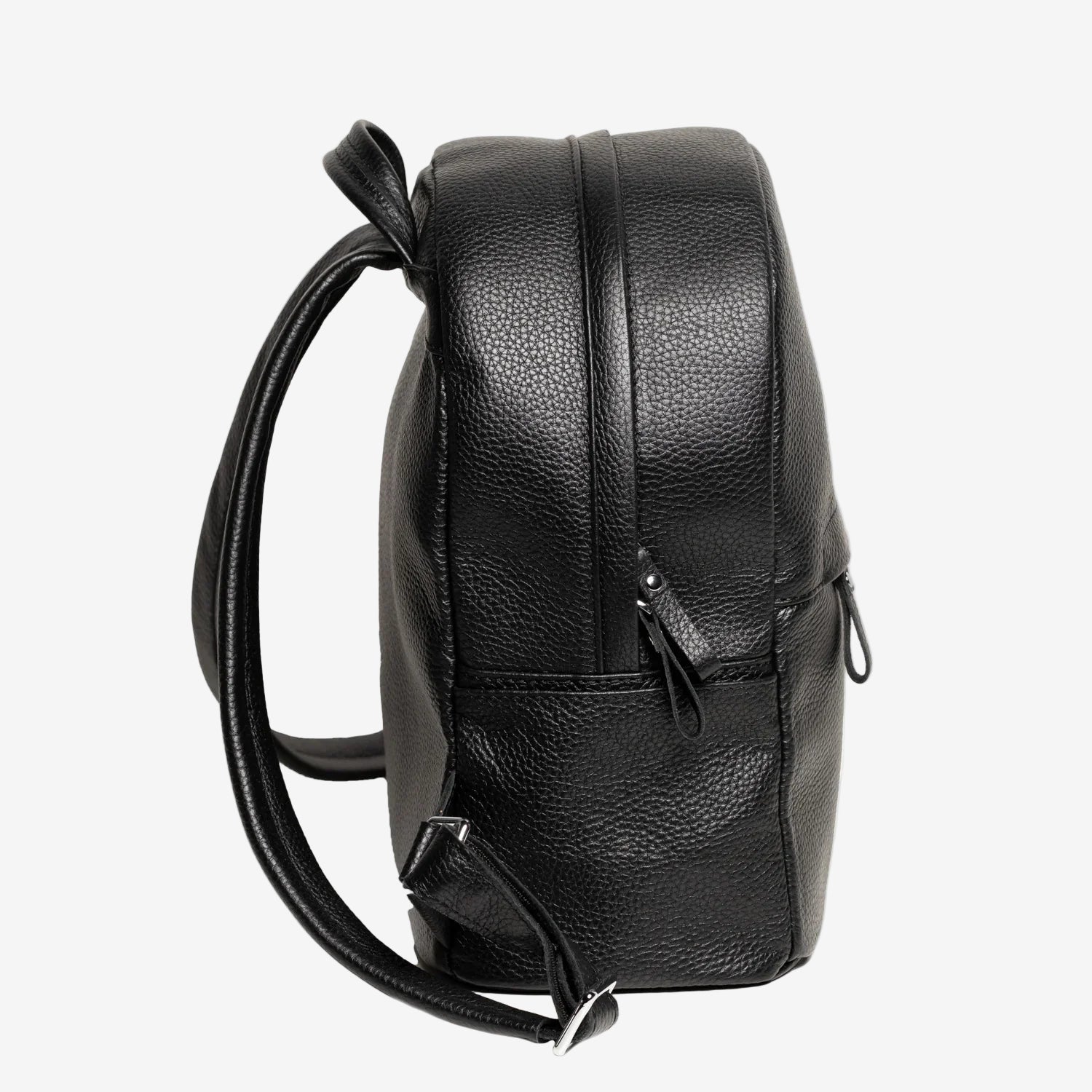 Zippered Leather Backpack for Women – Full Grain Craftsmanship