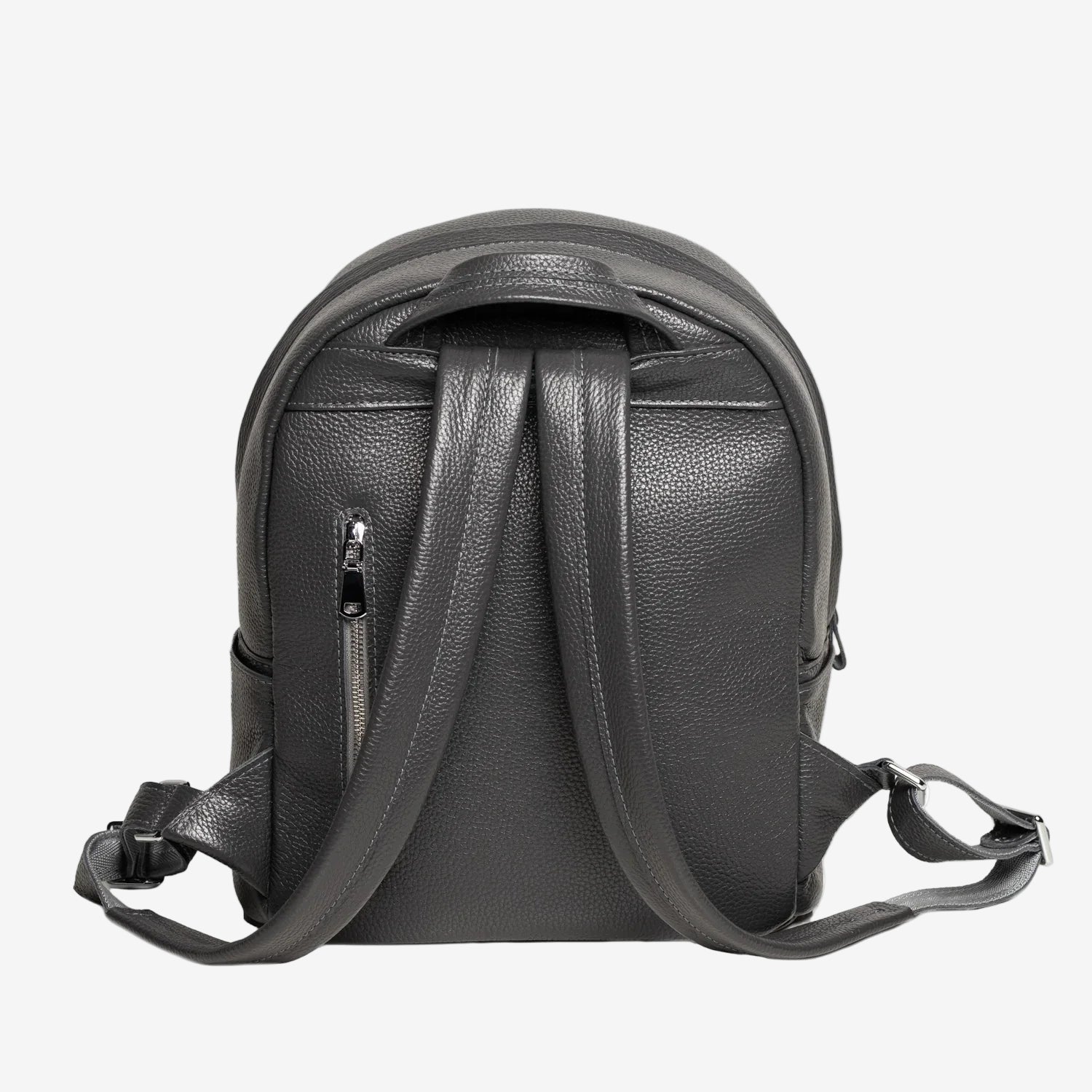 Zippered Leather Backpack for Women – Full Grain Craftsmanship