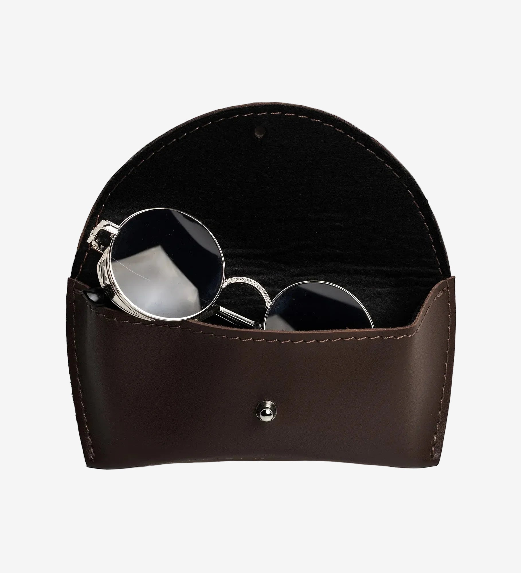 Smooth Leather Case for Sunglasses & Glasses – Handmade
