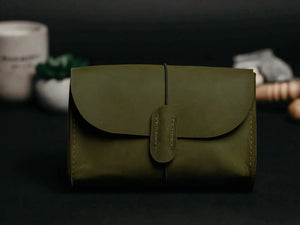 Distressed Leather Pouch for Cables & Tech | Saver