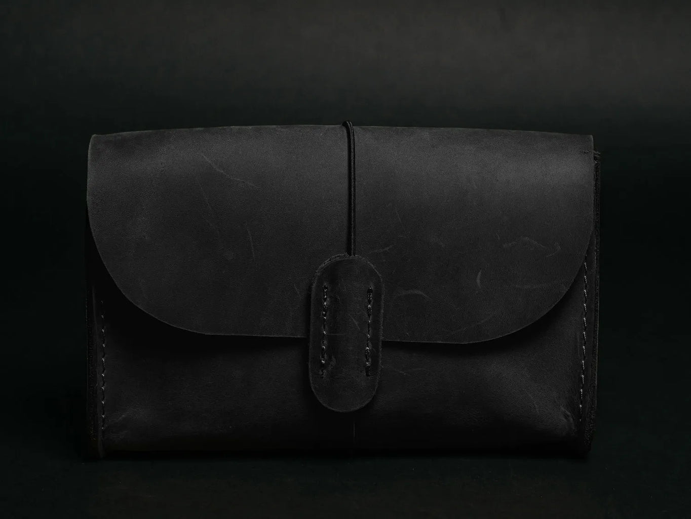 Distressed Leather Pouch for Cables & Tech | Saver