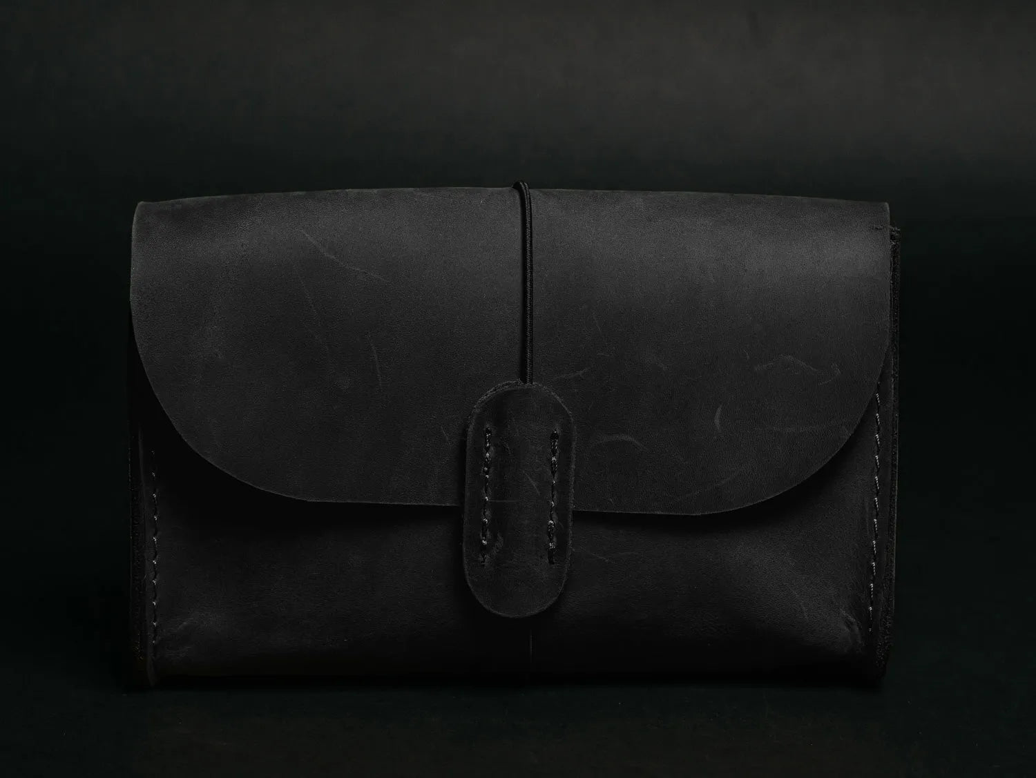 Distressed Leather Pouch for Cables & Tech | Saver