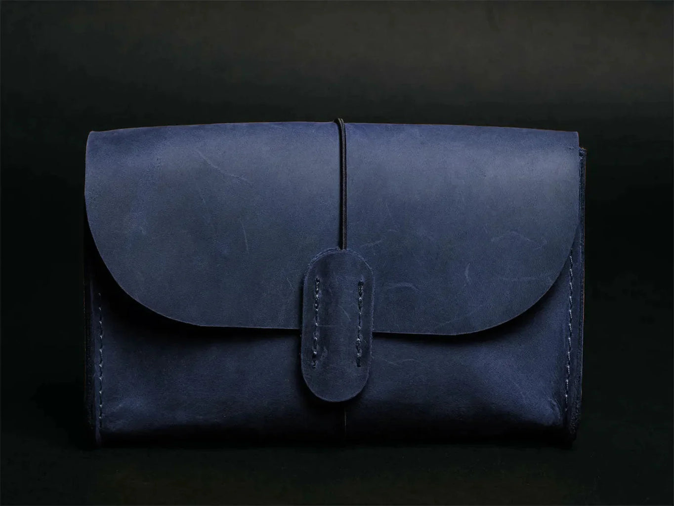 Distressed Leather Pouch for Cables & Tech | Saver