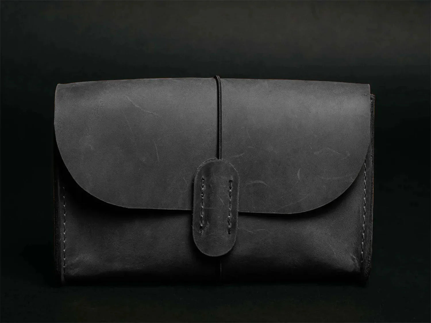 Distressed Leather Pouch for Cables & Tech | Saver