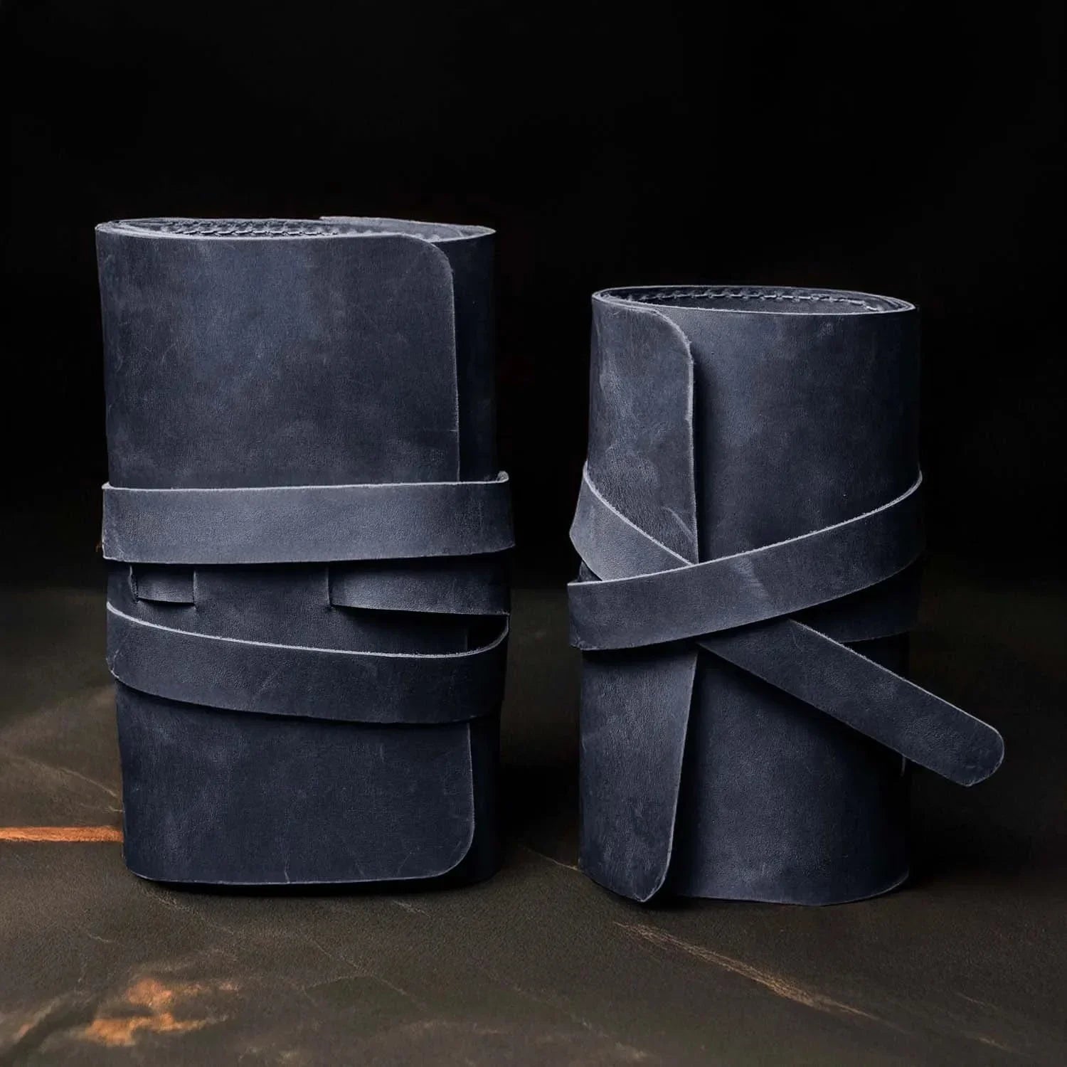 Waxed Leather Roll-Up Organizer – Cables & Tools Wrap
