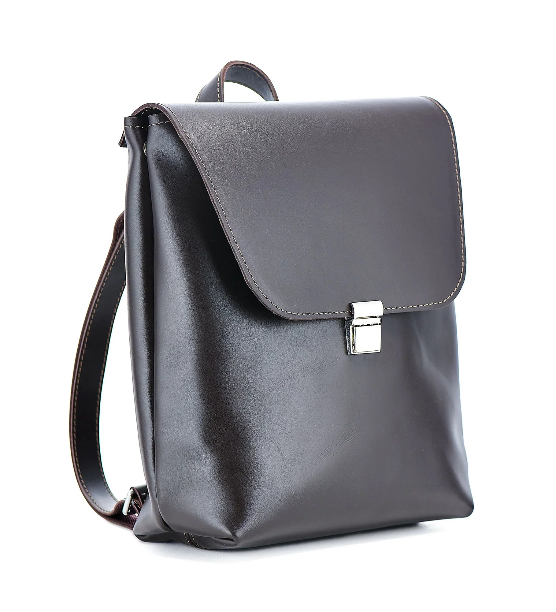 Women's Leather Backpack with Flap Closure – Everyday Style & Comfort | Ember