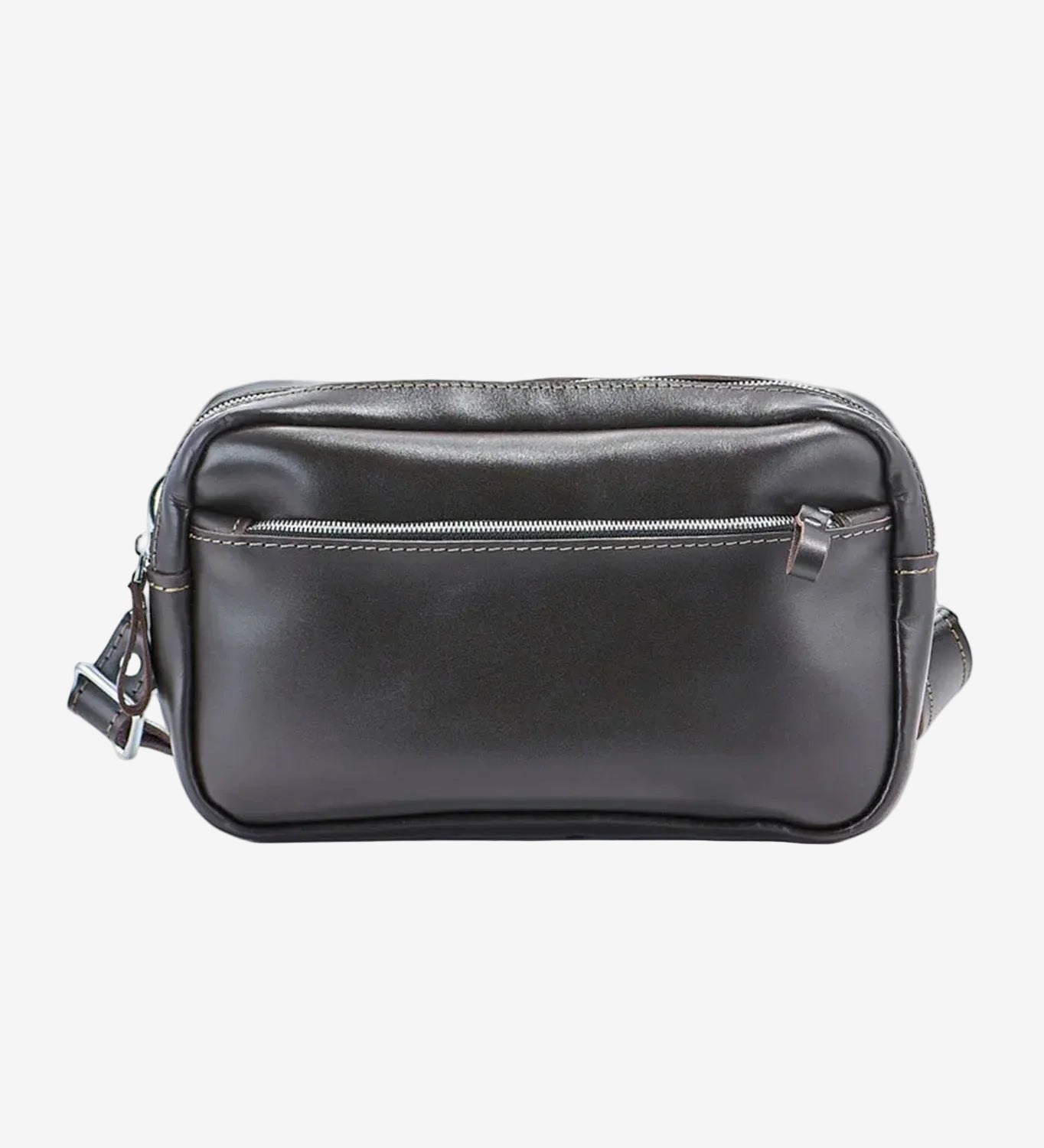 Zippered Leather Crossbody & Waist Bag | Orson